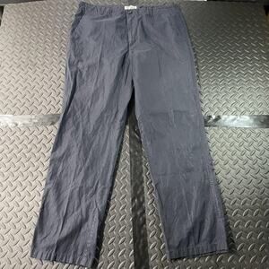 Calvin Klein Pants Mens 36x32 Gray Nylon Blend Lightweight Straight Leg Casual